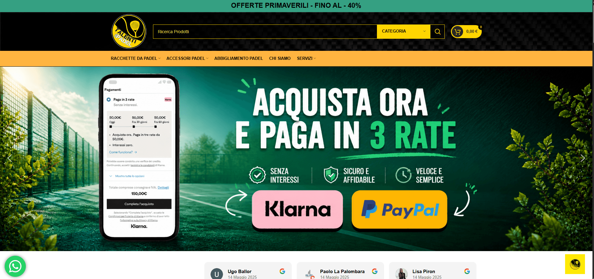 Talenti del padel